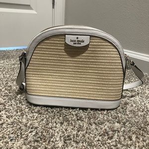 Kate Spade Sylvia Straw Crossbody